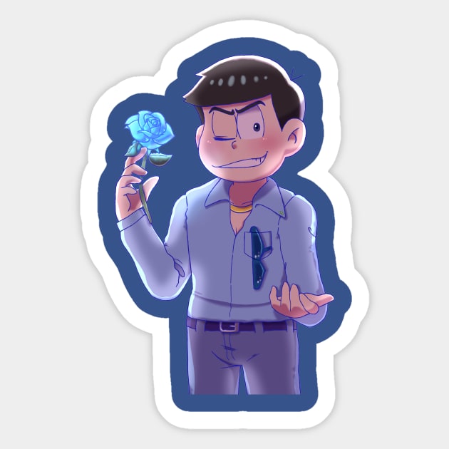 Moonlight Karamatsu Sticker by UndertaleSquirrel